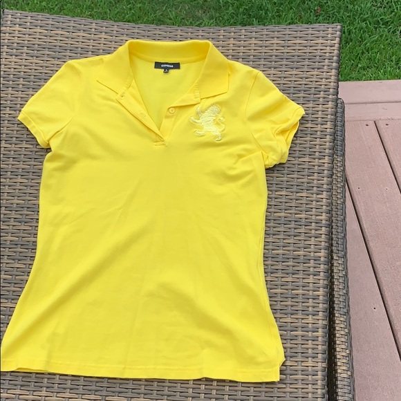 Express yellow polo - Picture 2 of 8
